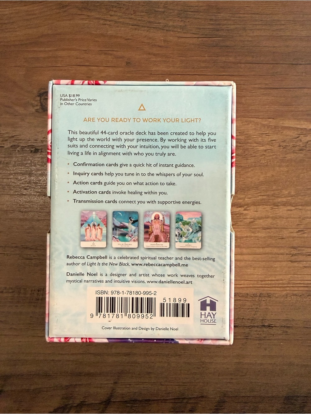Work Your Light Oracle Cards - Picture 2 of 3